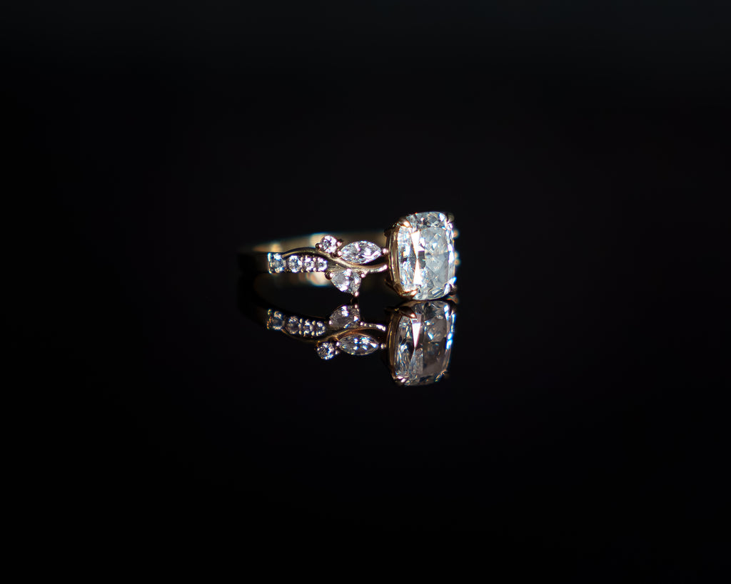 One of a kind engagement ring